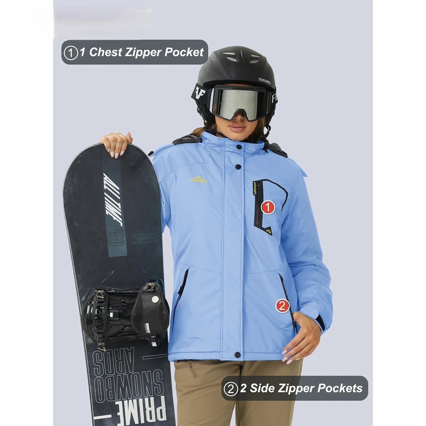 Women’s Ski and Snowboard Jacket#2