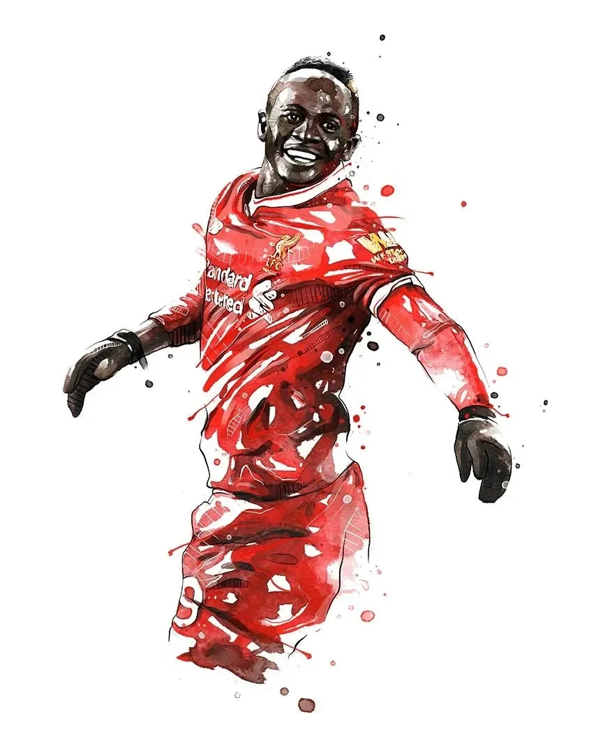 Soccer Star Canvas Art #2