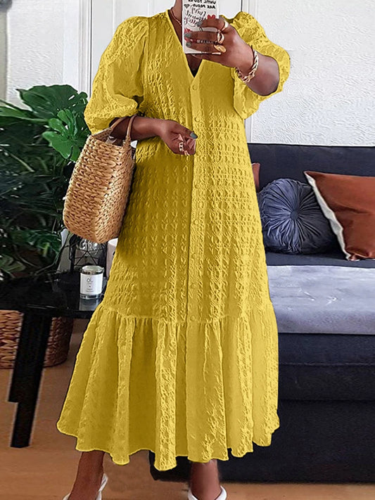 Plus Size Women’s Shirt Dress