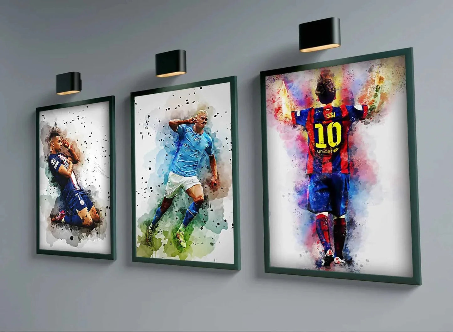 Soccer Star Canvas Art #2