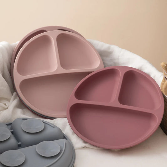 Self weaning Silicone Suction Plate