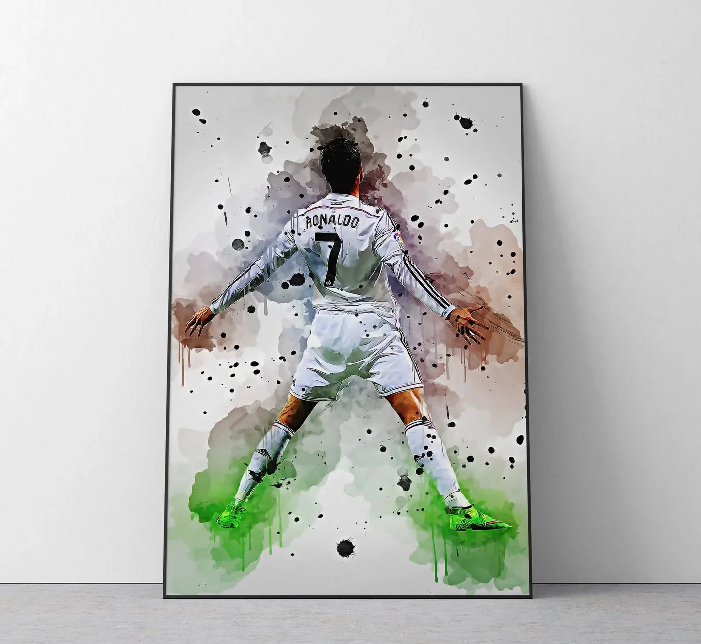 Soccer Star Canvas Art #2