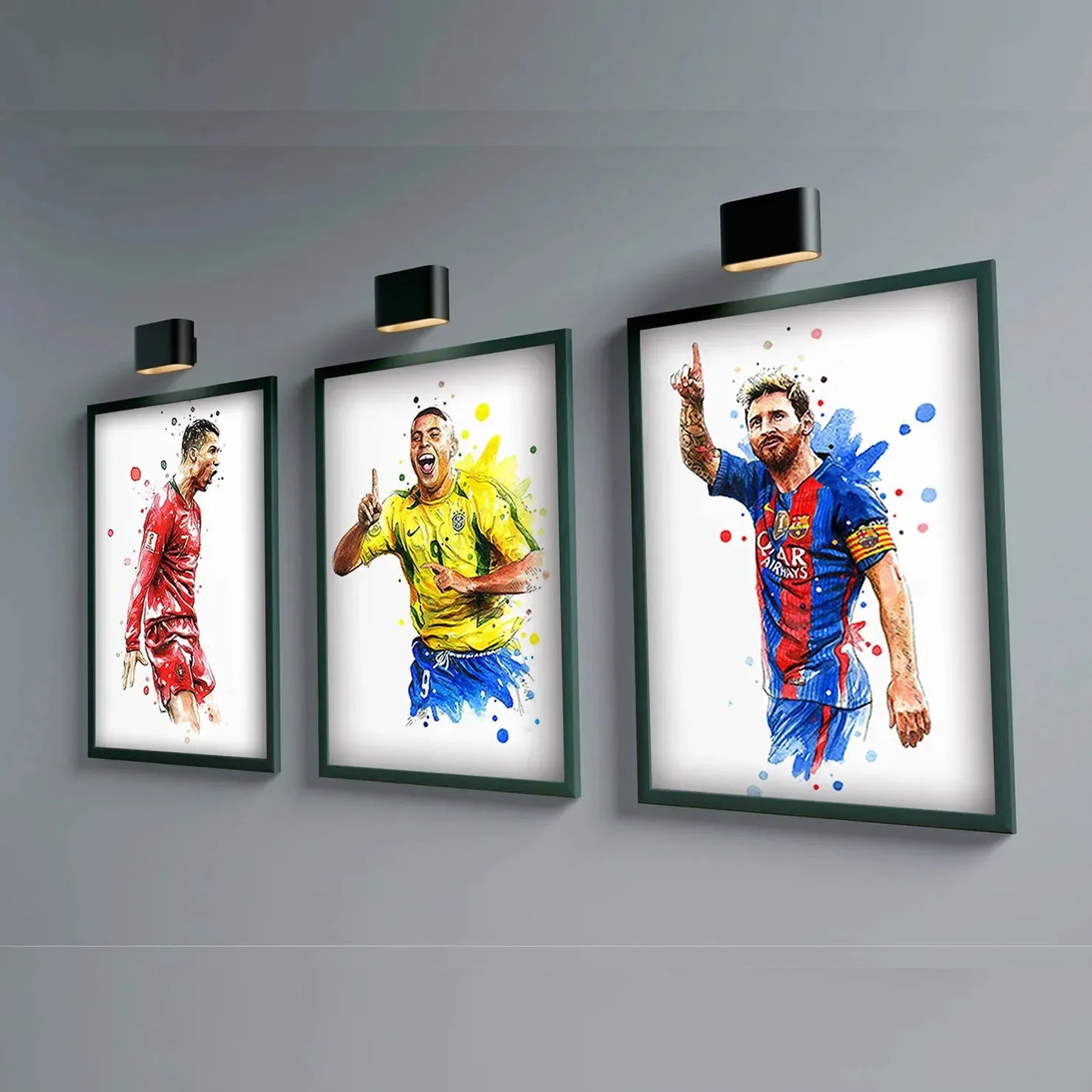 Soccer Star Canvas Art #2