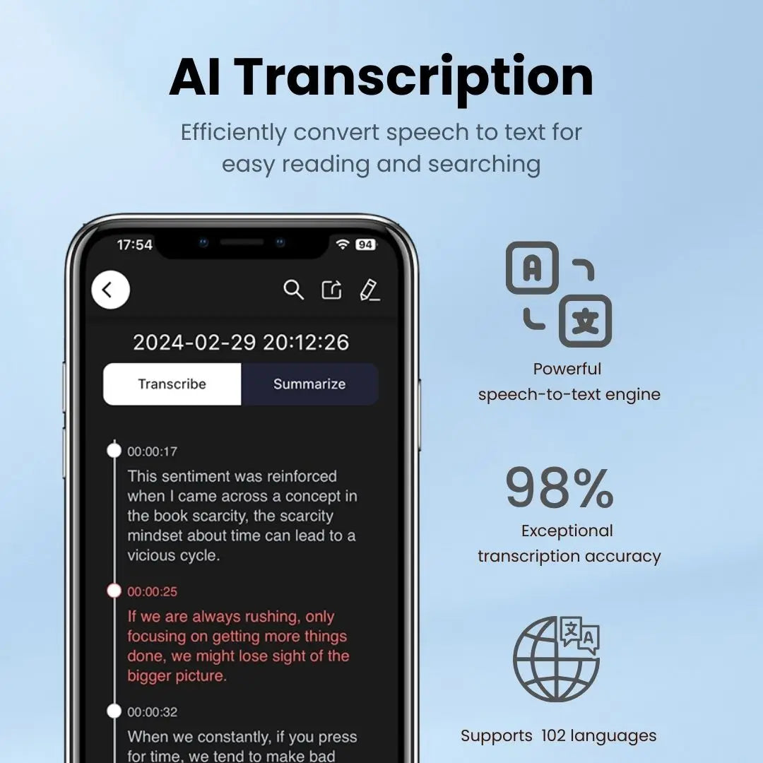 AI-Powered Speech-to-Text Recorder