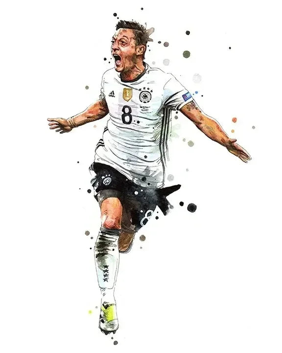 Soccer Star Canvas Art #2