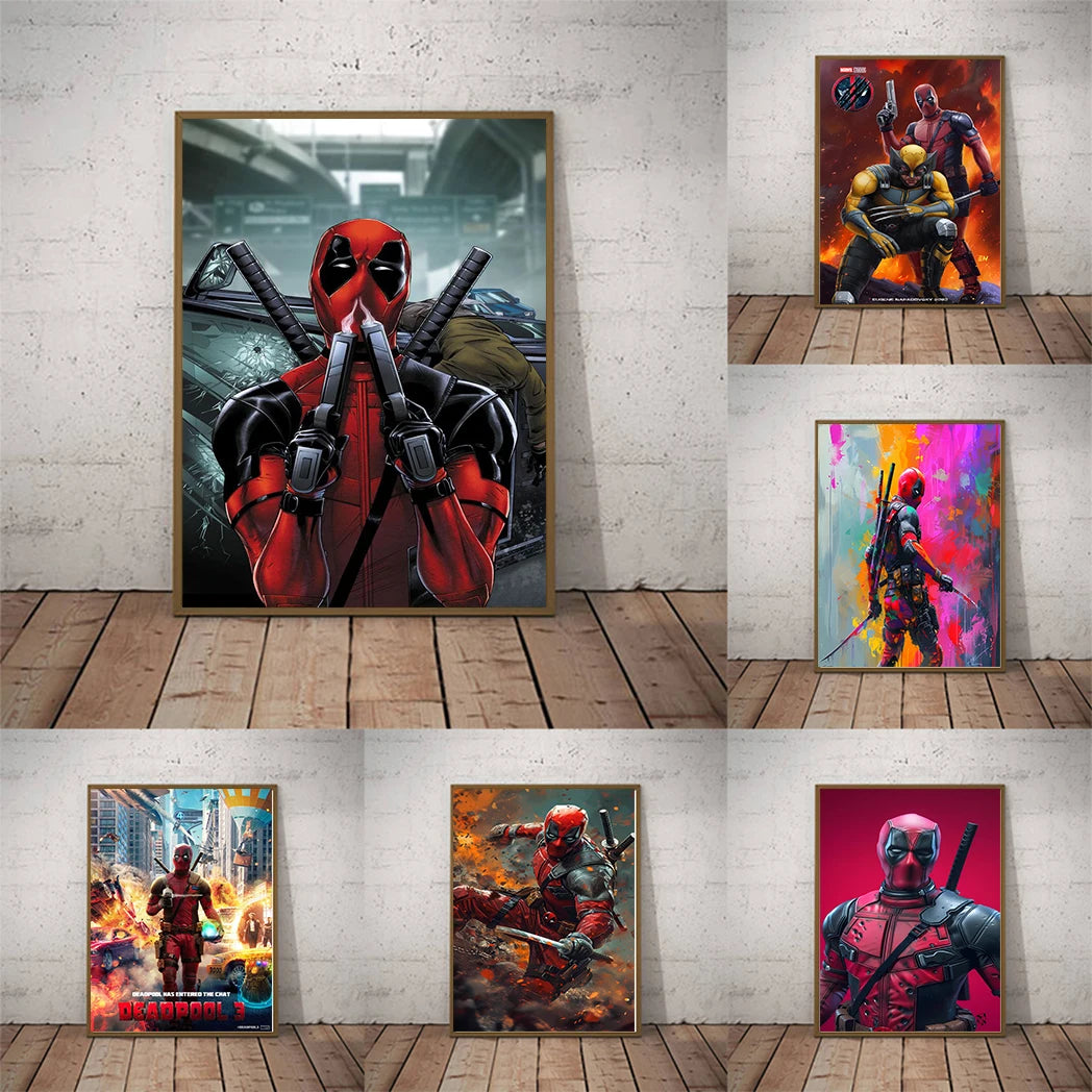 Deadpool & Wolverine Canvas Art #1