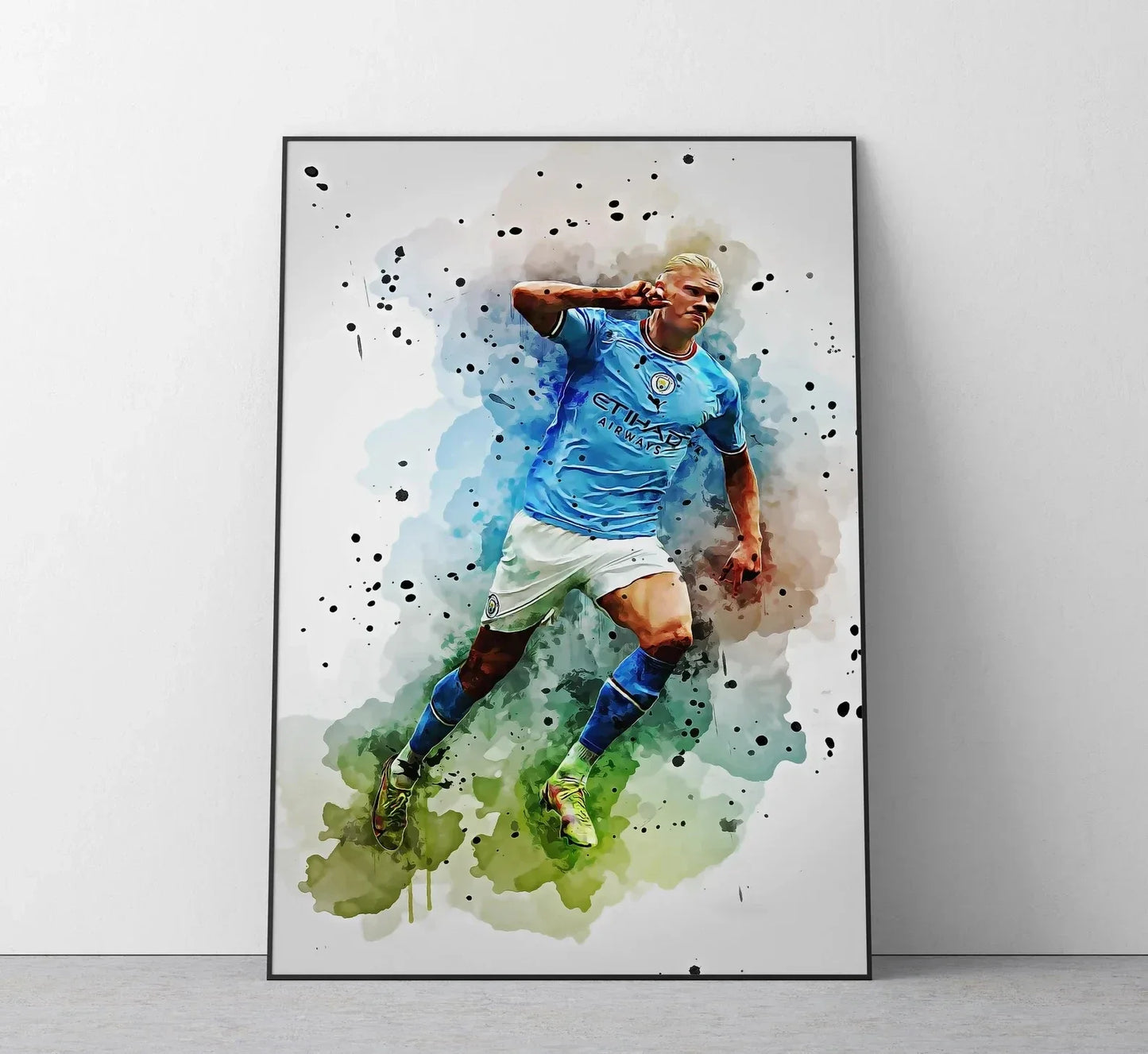 Soccer Star Canvas Art #2