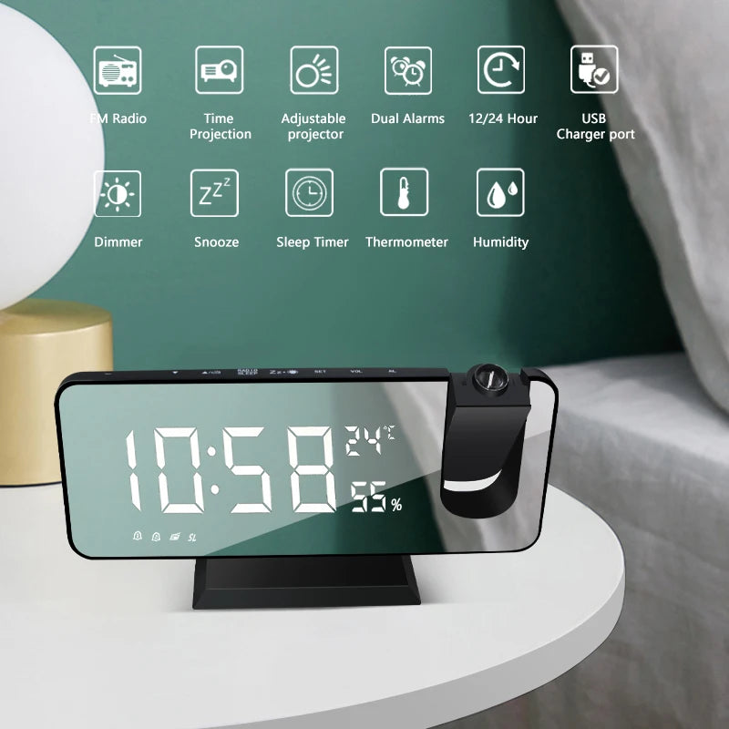 LED Digital Alarm Clock