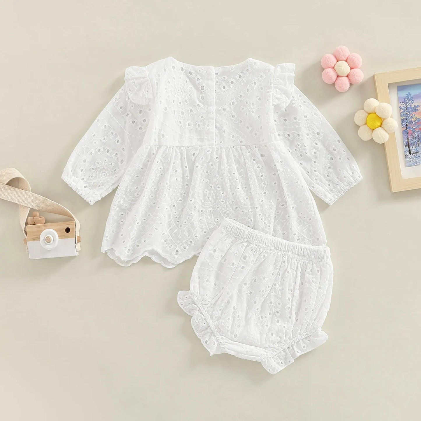 Toddler Baby Girls Clothes Set (0-24M)