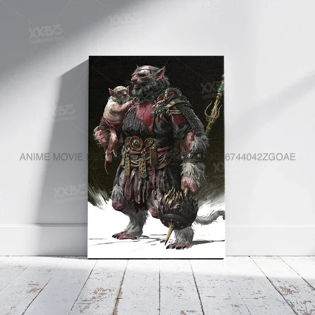 Black Myth Wukong Canvas Art #1