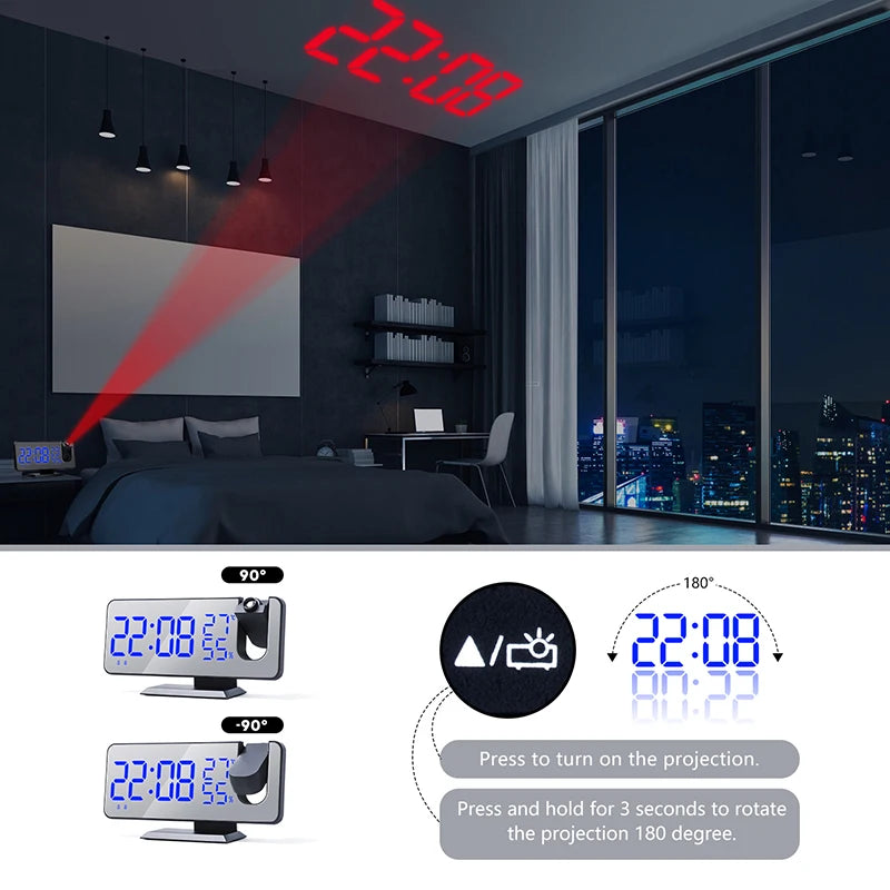 LED Digital Alarm Clock