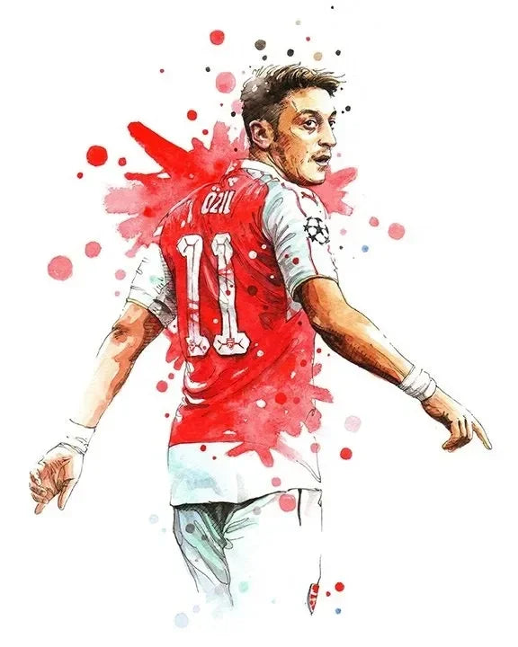 Soccer Star Canvas Art #2