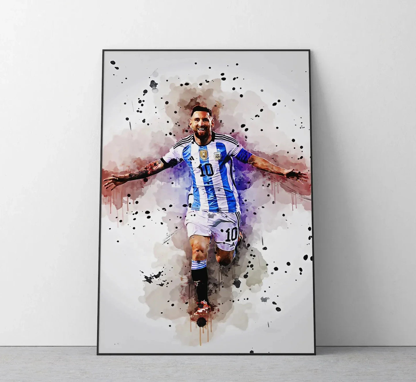 Soccer Star Canvas Art #2