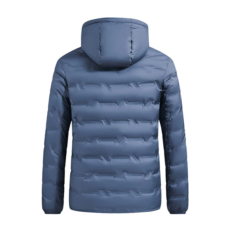 White Duck Down Puffer Jacket