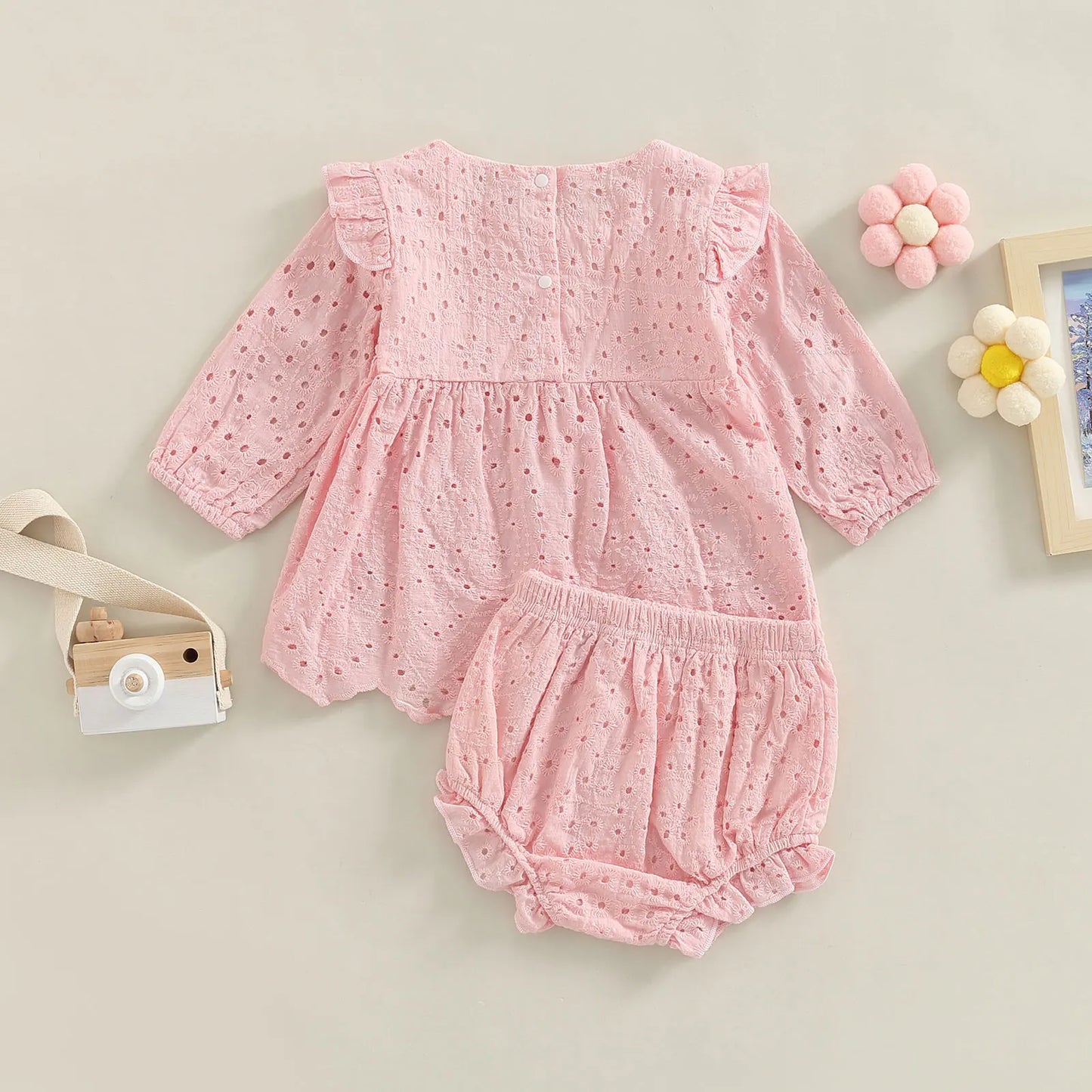 Toddler Baby Girls Clothes Set (0-24M)