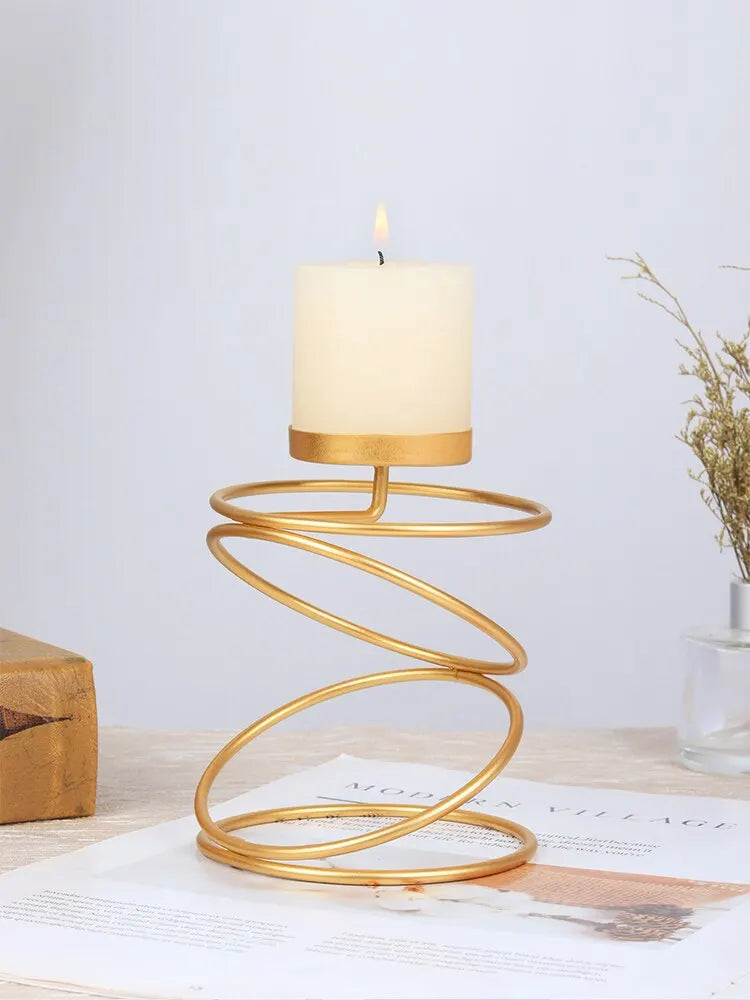 Metal Candle Holders