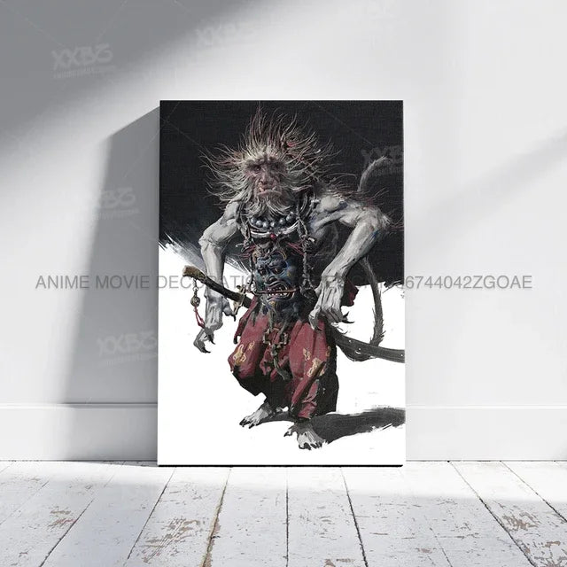 Black Myth Wukong Canvas Art #1