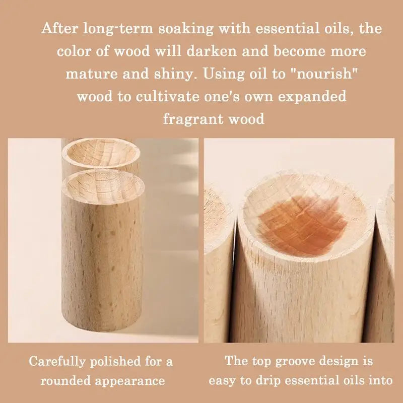 Mini Wooden Essential Oil Diffuser