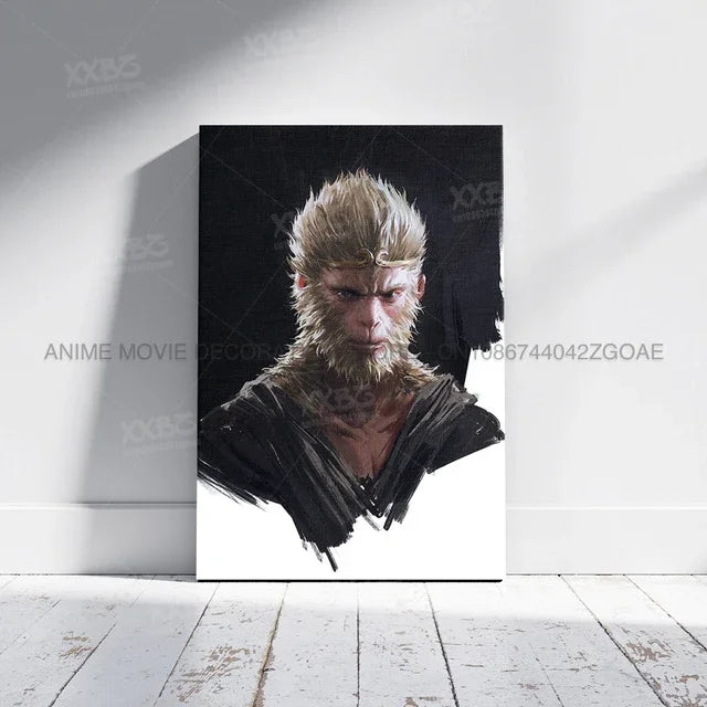 Black Myth Wukong Canvas Art #1